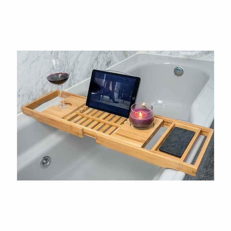Bamboo Bathtub Caddy Tray