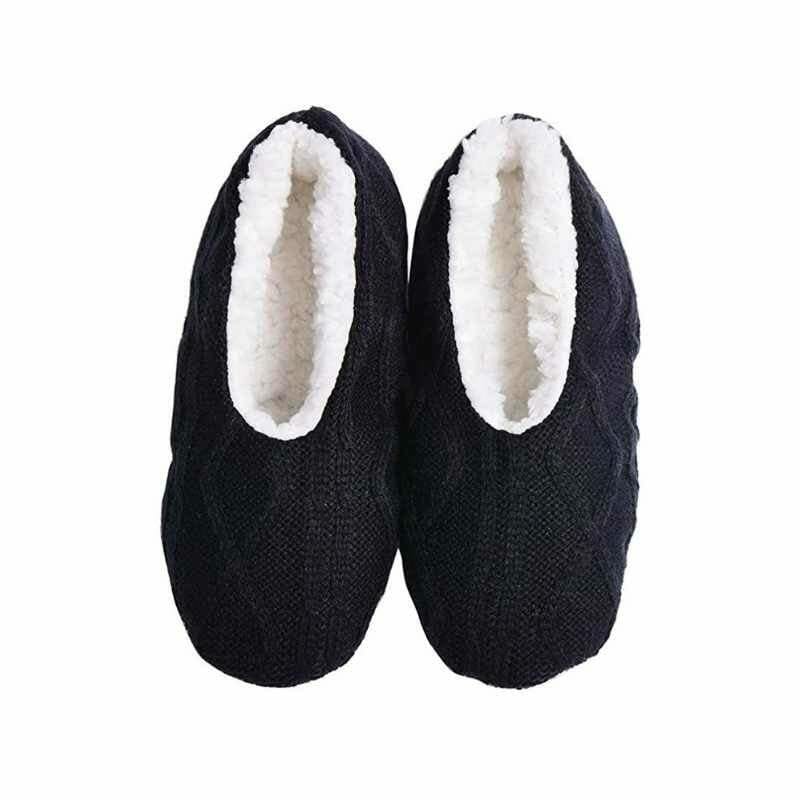 Fluffy Slipper Socks with Non Slip Lining
