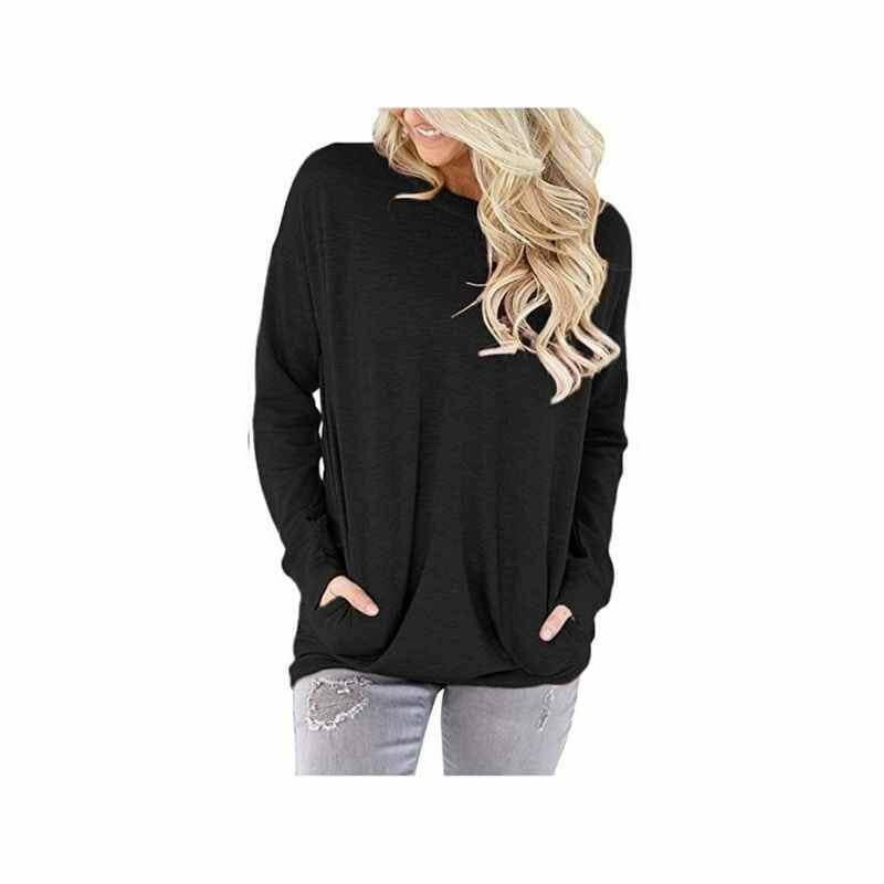 Women’s Long Sleeve Top with Pockets
